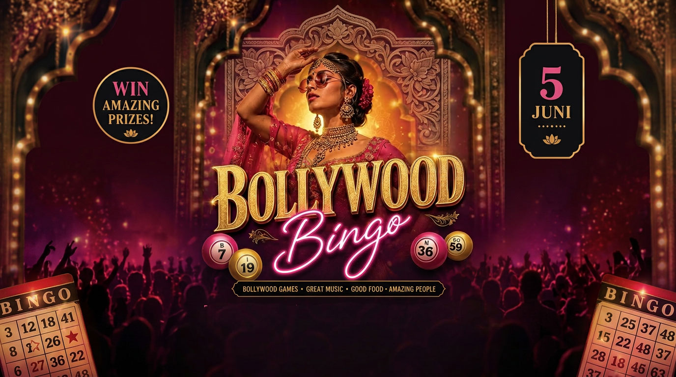 Bollywood Bingo — 5 juni 2026 bij Club Panama Amsterdam